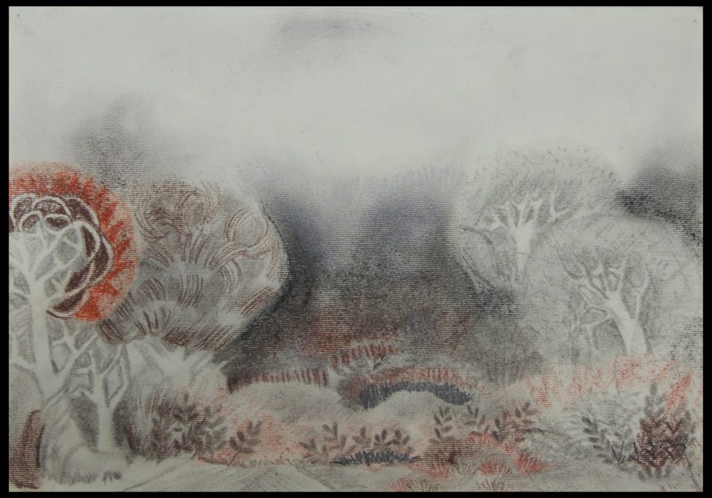 Seasons - 35 | colour charcoal on paper | 08x12 inches (SOLD OUT)